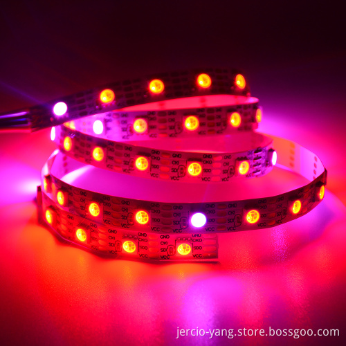 Double signal line parallel lamp 9822 / APA102, built-in IC, full color dot lamp ball, 5050RGB built-in IC - LED
